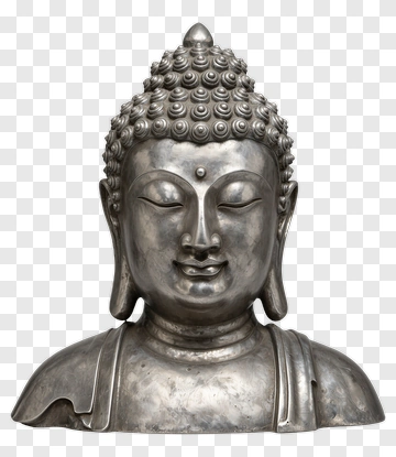 Buddha Statue Bust PNG