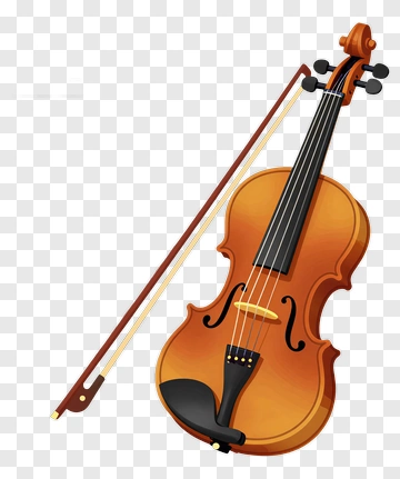 Violin With Bow PNG