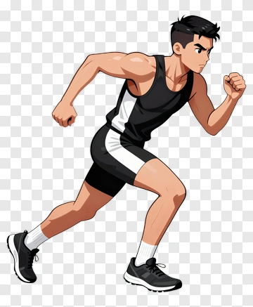 Cartoon Runner PNG