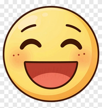 Smiling Emoji Face PNG