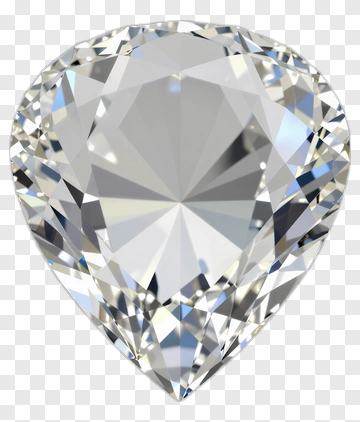 Diamond In Pear Shape PNG