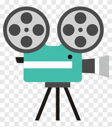 Cartoon Film Camera PNG
