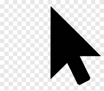 Black Cursor Arrow PNG