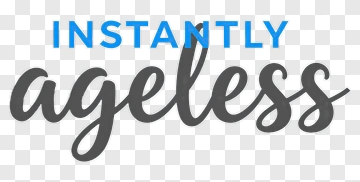 Instantly Ageless Text Design PNG