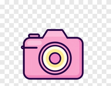 Cartoon Pink Camera PNG