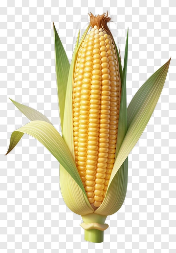 Realistic Corn On The Cob PNG