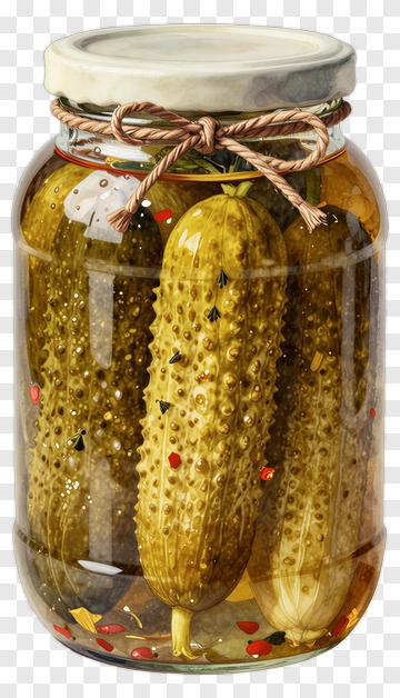 Jar Of Pickles PNG