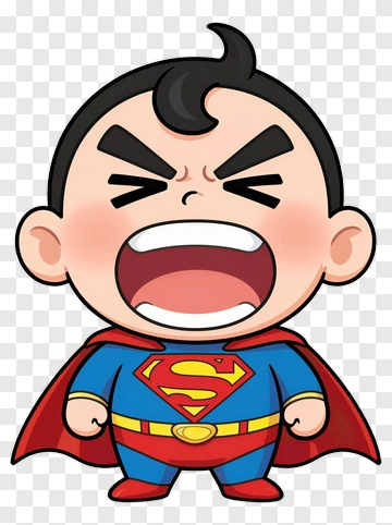 Cartoon Superhero Boy In A Cape PNG
