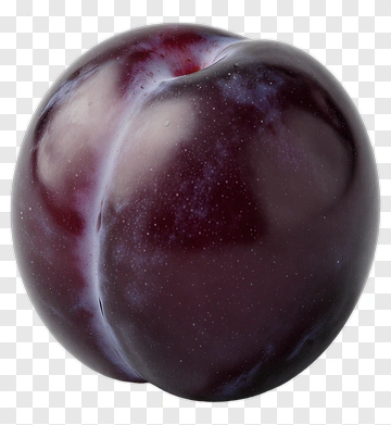 Fresh Purple Plum PNG