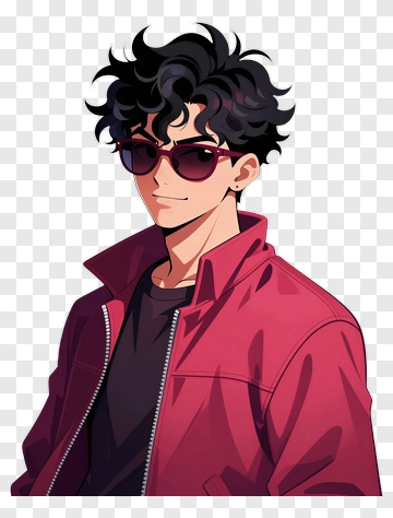 Stylish Young Man In Sunglasses PNG