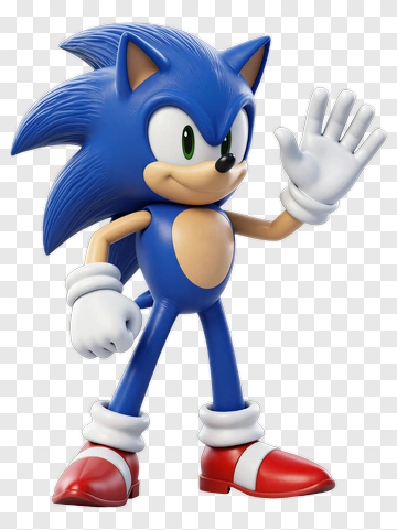 Cartoon Hedgehog Waving PNG