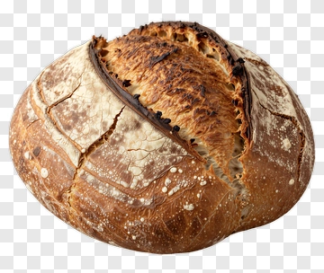 Artisan Bread Loaf PNG