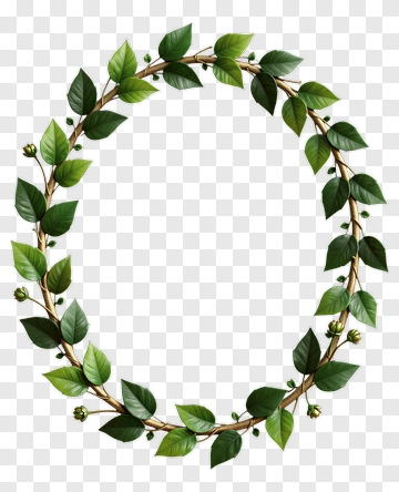 Leaf Wreath PNG