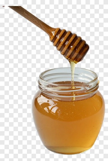 Honey Jar With Dipper PNG