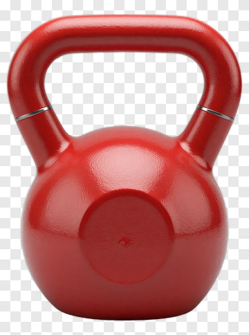 Red Kettlebell PNG