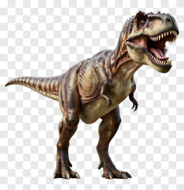 3D Tyrannosaurus Rex Dinosaur PNG