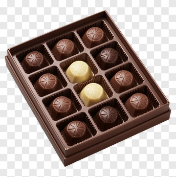Box Of Assorted Chocolates PNG