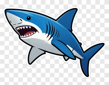 Cartoon Shark PNG
