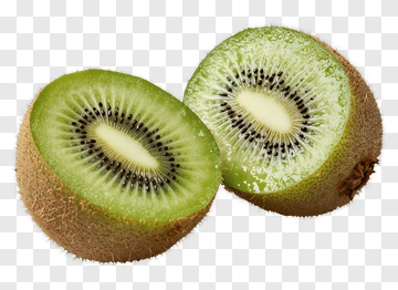 Sliced Kiwi Fruit PNG