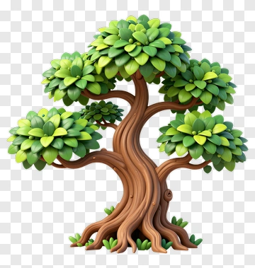 Colorful Tree PNG