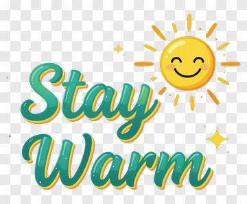 Stay Warm With A Smiling Sun PNG