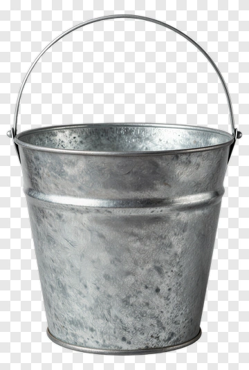 Metal Bucket PNG