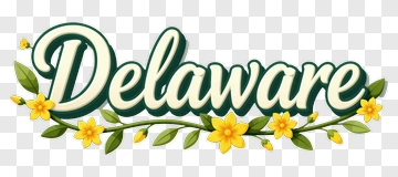 Delaware Floral Design PNG
