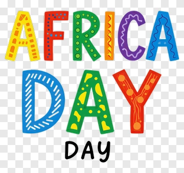 Africa Day Celebration Text PNG