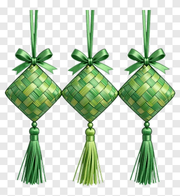 Green Decorative Rice Dumplings PNG