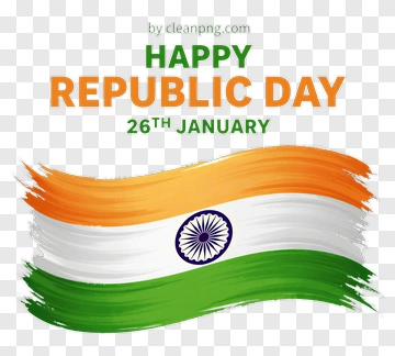 Happy Republic Day 26Th January PNG
