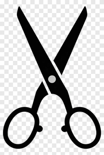 Black Scissors PNG