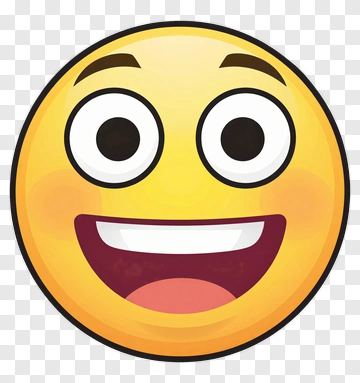 Happy Smiley Face Emoji PNG