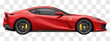 Red Sports Car PNG