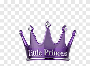 Purple Crown For Little Princess PNG