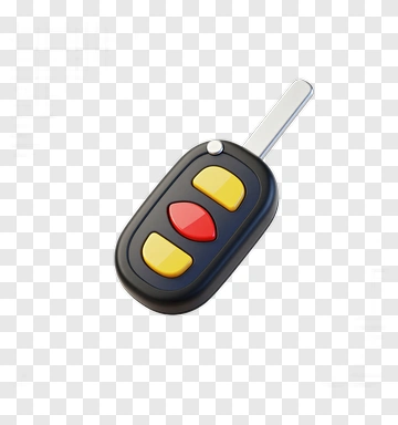 Car Key Remote With Buttons PNG