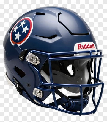 Football Helmet With Tennessee Titans Logo PNG