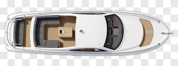 Luxury Yacht With Comfortable Seating PNG