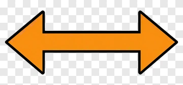 Orange Arrow Symbol PNG