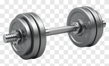 Dumbbell Weight PNG