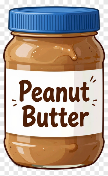 Peanut Butter Jar PNG