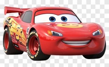 Cartoon Race Car PNG