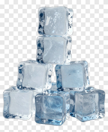 Stack Of Ice Cubes PNG