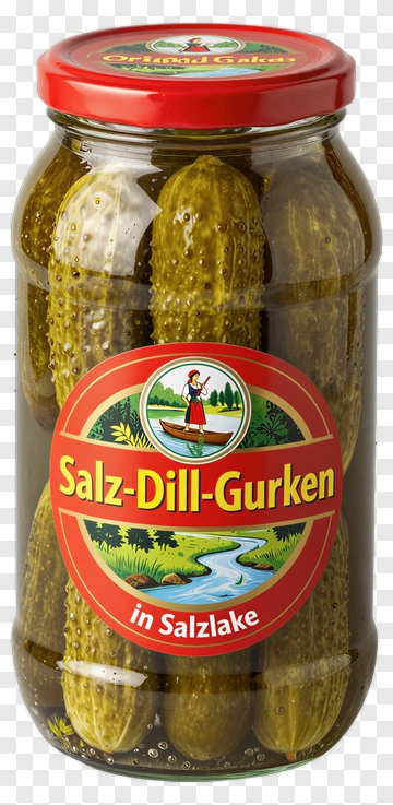 Pickles In A Jar PNG