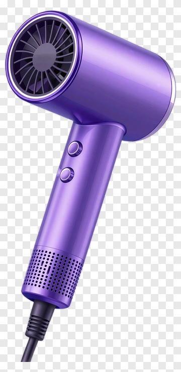 Purple Hair Dryer PNG