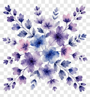 Watercolor Floral Arrangement PNG