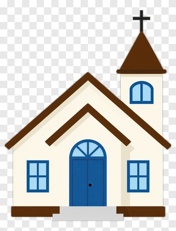 Cartoon Church Building PNG