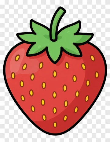 Cartoon Strawberry PNG