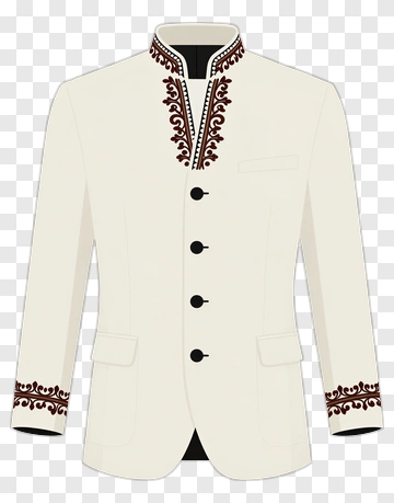 Traditional Embroidered Jacket PNG