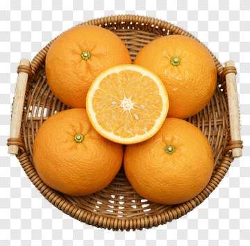 Basket Of Oranges PNG