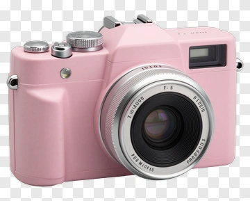 Pink Camera PNG